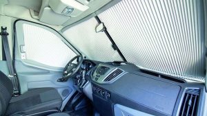 RemiFront IV Verdunkelung REMI für Frontscheibe ohne Ablage passend für Ford Transit ab BJ 2019
