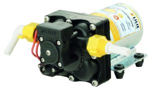 Druckwasserpumpe Lilie by Shurflo Soft Serie 11.3 12 V, 11,3 l / min. 2,1 bar für Frischwasser