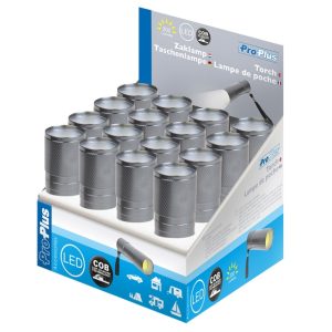 Taschenlampe Alu COB LED