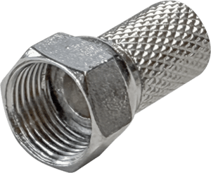 F-Stecker classic für 7 mm Koaxkabel