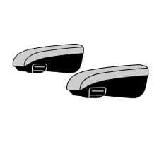 Armlehnenbezüge passend für Reisemobilsitze von SKA Typ: 1800 M23