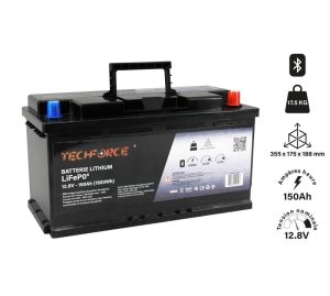 Lithium Ionen Akku Lifepo4 150 Ah Bluetooth