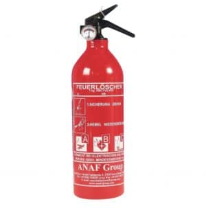 ABC-Feuerlöscher 1 kg mit Manometer