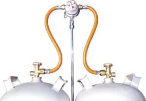 Multimatik TGO 2-Flaschenanlage 1,5kg/h-30mbar Ausgang SRV 8mm