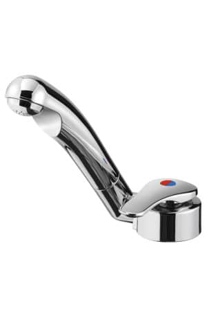 Einhebelmischer REICH Keramik SAMBA mit UniQuick-Rohr Farbe chrom