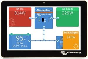 Ferndisplay GX Touch 70 für CERBO GX 7 Zoll, USB, HDMI