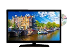 Téléviseur 22 pouces DVB-T2 sans alimentation 220 AC pour S-Tuner noir