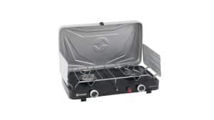Koffergasgrill KATMAIL DUO inkl. Gasschlauch und Regler Packmaß: 47,5x32x11,5cm
