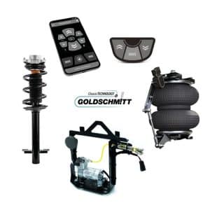 CamperPLUS Comfort Vorder- und Hinterachse für Ducato X250 ab 2006 mit blattgefedertem Serienchassis