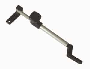 Fensteraussteller stufenlos, Schraubfittings 135mm rechts