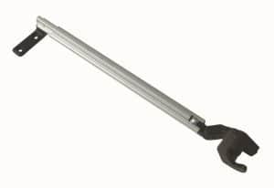Fensteraussteller mit Klick-Klack-Automatik und Verschlussriegel Polyfix fittings 230mm/links