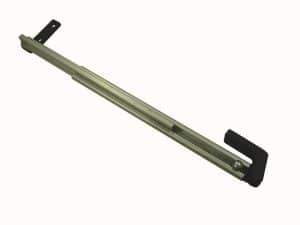 Déflecteur de fenêtre avec clic-clac automatique et verrou de fermeture Polyfix fittings 230mm/PAIR