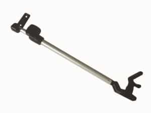 Fensteraussteller stufenlos,mit Verschlussriegel Schraubfittings 230mm/links