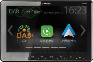 Infotainer Z-N875 écran 1-DIN 9 pouces, DAB+, Apple Carplay et Android Auto
