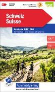 Kümmerly+Frey Velokarte Schweiz 1:301.000. 1:301'000