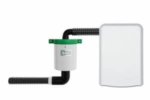 Toilettenentlüftung für Trockentoilette